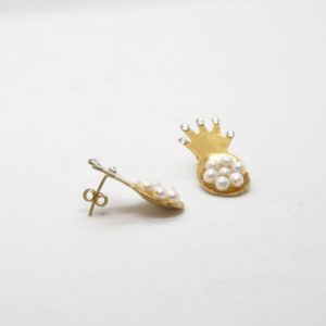 Pineapple Gold Earrings