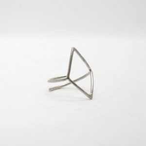 Toucan Ring Rhombus Light Silver