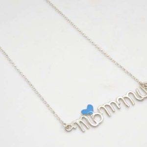 Mommy Silver Necklace