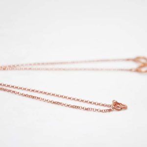 Necklace Infinity Pink-Gold