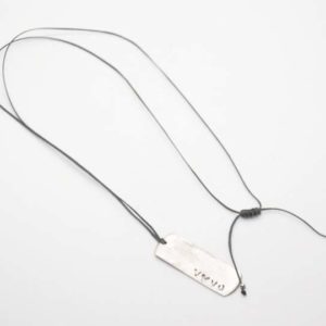 Identity Gems Necklace Silver