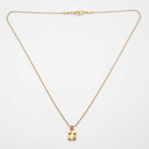 Brick Gold Necklace