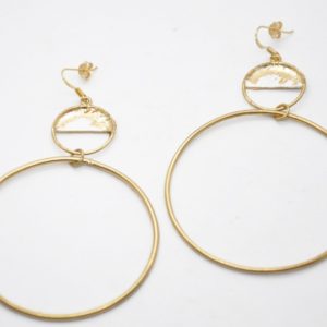 StarDrops Boho Earrings Large Gold Earrings