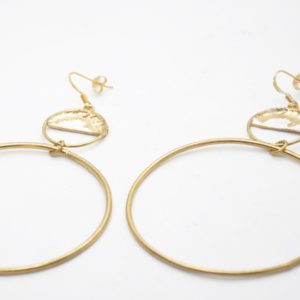 StarDrops Boho Earrings Large Gold Earrings