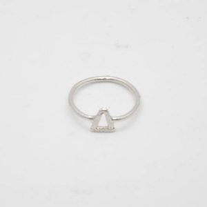 Ring Triangle Silver