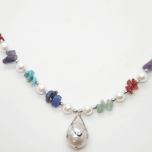 Necklace With Colorful Stones