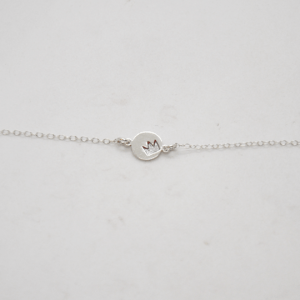 Bracelet With Crown Engraved Silver