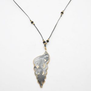 Shell Necklace Marble Gold