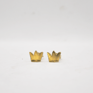 Earrings Gold Crowns