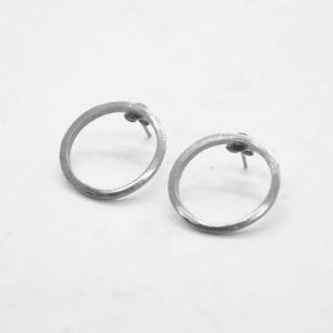 Earrings Silver Rings