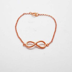 Infinity Bracelet Pink-Gold