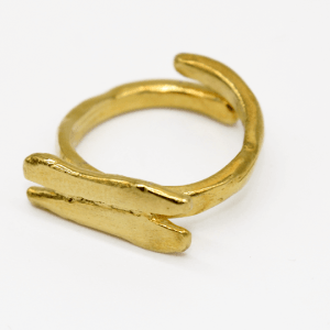 Δαχτυλίδι Ακανόνιστο Χρυσό